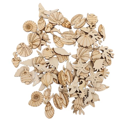 ARTSEWPLY 100 Stück Holzscheiben Meerestiere Holzchips zum Basteln und Bemalen DIY Holz Deko Streudeko für Kunstprojekte Sichere Langlebige Holzformen für Kreative Meerestiere ARTSEWPLY 100 Stück Holzscheiben Meerestiere Holzchips zum Basteln und Bemalen DIY Holz Deko Streudeko für Kunstprojekte Sichere Langlebige Holzformen für Kreative Meerestiere von ARTSEWPLY