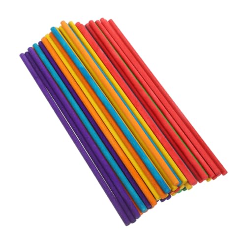 ARTSEWPLY 100 Stück Holzstäbchen DIY Bastelmaterial für Rhythmus Sticks Holz für Musik und Kreative Projekte von ARTSEWPLY