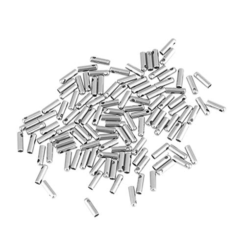 ARTSEWPLY 100 Stück Kettenverschlüsse Praktische Endkappen für Schmuckherstellung Innendurchmesser für Armbänder und von ARTSEWPLY