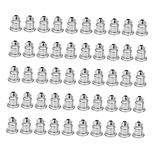 ARTSEWPLY 100 Stück Kupfer Ohrstecker Verschlüsse Sicher Langlebig DIY Ohrring Stopper Schmuck Zubehör für Ohrstecker Geeignet ARTSEWPLY 100 Stück Kupfer Ohrstecker Verschlüsse Sicher Langlebig DIY Ohrring Stopper Schmuck Zubehör für Ohrstecker Geeignet von ARTSEWPLY