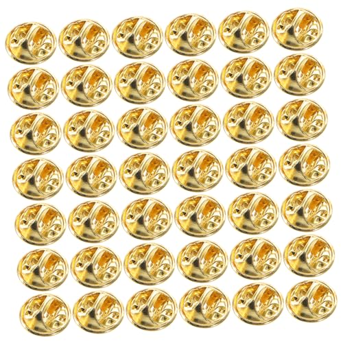 ARTSEWPLY 100 Stück Messing Pin Verschluss Schmetterling Clutch Sichere Metall Rückseiten für Broschen Krawattennadeln Hüte Langlebige Verschlussstifte für Business Projekte ARTSEWPLY 100 Stück Messing Pin Verschluss Schmetterling Clutch Sichere Metall Rückseiten für Broschen Krawattennadeln Hüte Langlebige Verschlussstifte für Business Projekte von ARTSEWPLY