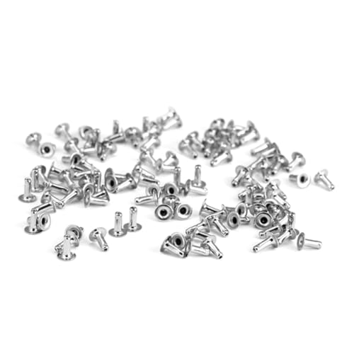 ARTSEWPLY 100 Stück Perlen nieten für DIY Lederhandwerk Runde Schmuckverzierung für Taschen Schuhe Kleidung Stilvolle Bastel dekoration für Damen Ohrschmuck und Accessoires ARTSEWPLY 100 Stück Perlen nieten für DIY Lederhandwerk Runde Schmuckverzierung für Taschen Schuhe Kleidung Stilvolle Bastel dekoration für Damen Ohrschmuck und Accessoires von ARTSEWPLY