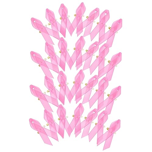 ARTSEWPLY 100 Stück Pinke Brustkrebs Bewusstseinsbänder Tragbare Fundraising Schleifen Abnehmbare Brustkrebs Pins Öffentlichkeitswirksames Zubehör zur Unterstützung von Frauen und ARTSEWPLY 100 Stück Pinke Brustkrebs Bewusstseinsbänder Tragbare Fundraising Schleifen Abnehmbare Brustkrebs Pins Öffentlichkeitswirksames Zubehör zur Unterstützung von Frauen und von ARTSEWPLY