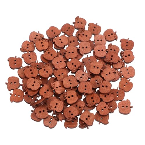 ARTSEWPLY 100 Stück Retro Apfel Holzknöpfe aus Natürlichem Holz Zweilochig Handpoliert Nachhaltige DIY Bastelknöpfe für Nähen Dekorative Verschlüsse für Kleidung Taschen Hüte ARTSEWPLY 100 Stück Retro Apfel Holzknöpfe aus Natürlichem Holz Zweilochig Handpoliert Nachhaltige DIY Bastelknöpfe für Nähen Dekorative Verschlüsse für Kleidung Taschen Hüte von ARTSEWPLY