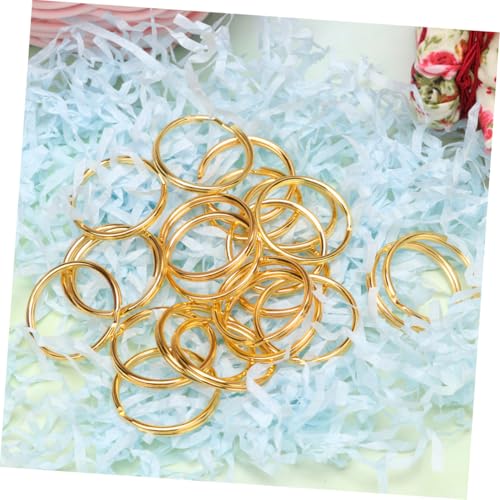 ARTSEWPLY 100 Stück Teiliges Goldene Flache Runde Metall Schlüsselringe Robuste DIY Schlüsselanhänger Ringe zur Schlüsselorganisation für Haus und Auto Langlebig und Vielseitig Einsetzbar ARTSEWPLY 100 Stück Teiliges Goldene Flache Runde Metall Schlüsselringe Robuste DIY Schlüsselanhänger Ringe zur Schlüsselorganisation für Haus und Auto Langlebig und Vielseitig Einsetzbar von ARTSEWPLY