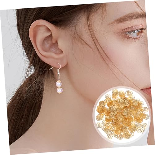 ARTSEWPLY 1000 Stück Blumen Perlenkappen aus Metall DIY Schmuckherstellung Abstandshalter für Armbänder Langlebige Rostfreie Perlen Caps für Bastelmaterialien und Ketten DIY von ARTSEWPLY
