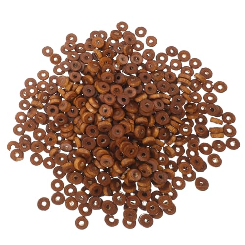 ARTSEWPLY 1000 Stück Holzperlen Flach mit Loch Natürliche Braune Spacer Beads für Schmuckherstellung DIY Armbänder Halsketten Ohrringe Vielseitige Mini Perlen zum Auffädeln ARTSEWPLY 1000 Stück Holzperlen Flach mit Loch Natürliche Braune Spacer Beads für Schmuckherstellung DIY Armbänder Halsketten Ohrringe Vielseitige Mini Perlen zum Auffädeln von ARTSEWPLY