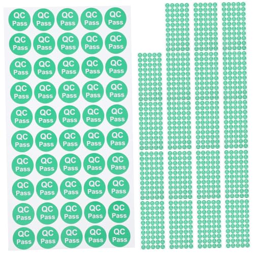 ARTSEWPLY 1000 Stück Rund Selbstklebende Qualitätskontrolle Aufkleber Etiketten für Lagerverwaltung Genehmigte Produktlabels Ohne Rückstände Effiziente Inventarorganisation ARTSEWPLY 1000 Stück Rund Selbstklebende Qualitätskontrolle Aufkleber Etiketten für Lagerverwaltung Genehmigte Produktlabels Ohne Rückstände Effiziente Inventarorganisation von ARTSEWPLY