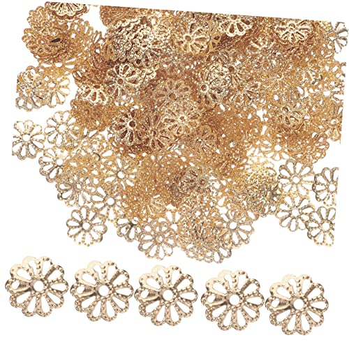 ARTSEWPLY 1000Stücke Blumenabstandshalter Perlenkappen Metall für DIY Schmuckherstellung Halsketten und Armbänder Vielseitig Einsetzbares Schmuckzubehör ARTSEWPLY 1000Stücke Blumenabstandshalter Perlenkappen Metall für DIY Schmuckherstellung Halsketten und Armbänder Vielseitig Einsetzbares Schmuckzubehör von ARTSEWPLY