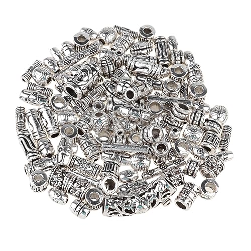 ARTSEWPLY 100G DIY Perlen für Armbänder und Ohrringe Silberne Schmuckperlen für Erwachsene Vielseitige Handwerksideen für Kreative Projekte von ARTSEWPLY