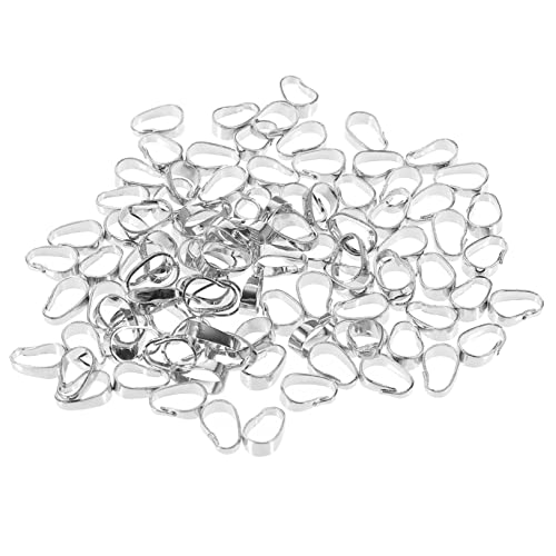ARTSEWPLY 100Stücke Anhängerverschlüsse für DIY Schmuck Hochwertige Kettenschnallen Haken für Armbänder Leicht zu Bedienen und Langlebig von ARTSEWPLY