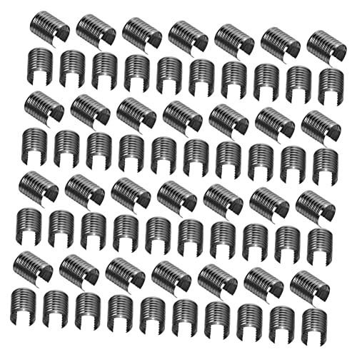 ARTSEWPLY 100Stücke Leder Seilclips Zylindrische Crimps für Quasten und Schmuck DIY Einfach zu Verwenden Erforderlich Kompakt und Glatt für Verschiedene ARTSEWPLY 100Stücke Leder Seilclips Zylindrische Crimps für Quasten und Schmuck DIY Einfach zu Verwenden Erforderlich Kompakt und Glatt für Verschiedene von ARTSEWPLY