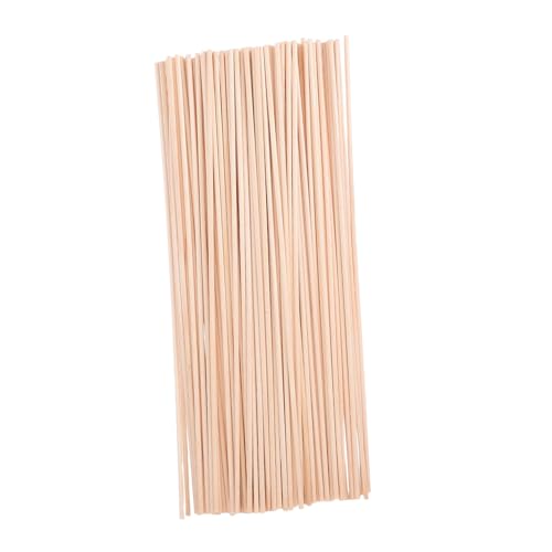 ARTSEWPLY 100Stücke Unlackierte Holz Dübel Stäbe für DIY Bastelmaterialien für Kreative Projekte und Kunsthandwerk von ARTSEWPLY