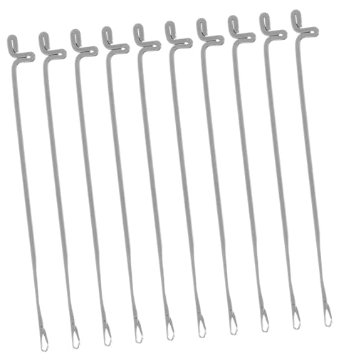 ARTSEWPLY 10Stücke Perlennadel Metall Kleines Knüpfwerkzeug für Perlen Häkeln und Basteln für Anfänger Strapazierfähiges Eisenmaterial für Langlebige Anwendungen ARTSEWPLY 10Stücke Perlennadel Metall Kleines Knüpfwerkzeug für Perlen Häkeln und Basteln für Anfänger Strapazierfähiges Eisenmaterial für Langlebige Anwendungen von ARTSEWPLY