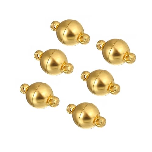 ARTSEWPLY 10Stücke Starke Magnetverschlüsse für Schmuck Stecker und Weiß für Armbänder Fußkettchen Einfaches Anbringen für DIY Projekte von ARTSEWPLY