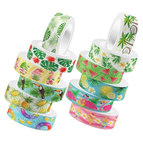 ARTSEWPLY 12 Rollen Grünes Washi Tape Dekoratives Klebeband Transparent Wiederverwendbar Handabreißbar Vielseitig für Scrapbooking Geschenkverpackung DIY Tagebücher und Bastelarbeiten ARTSEWPLY 12 Rollen Grünes Washi Tape Dekoratives Klebeband Transparent Wiederverwendbar Handabreißbar Vielseitig für Scrapbooking Geschenkverpackung DIY Tagebücher und Bastelarbeiten von ARTSEWPLY