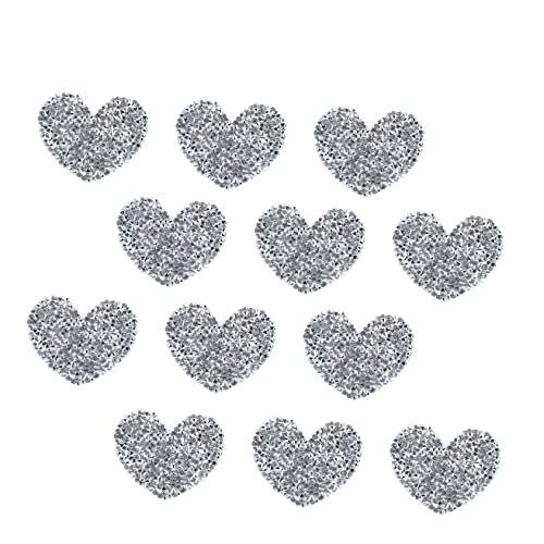 ARTSEWPLY 12 Stück Herz Strass Patches DIY Aufnäher für Kleidung Glänzende Herz Applikationen zur Dekoration und Reparatur von Kleidung Langlebige und Kreative Designs für Bastelprojekte ARTSEWPLY 12 Stück Herz Strass Patches DIY Aufnäher für Kleidung Glänzende Herz Applikationen zur Dekoration und Reparatur von Kleidung Langlebige und Kreative Designs für Bastelprojekte von ARTSEWPLY