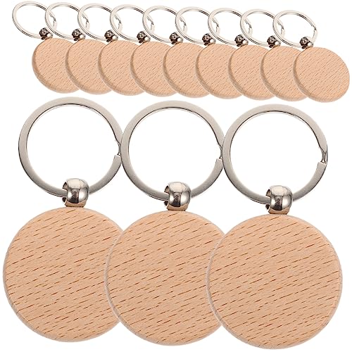 ARTSEWPLY 12 Stück Holz Schlüsselanhänger Rohlinge DIY Bastelbedarf Blanko für Gravur Malerei und Personalisierung für und Hochzeiten ARTSEWPLY 12 Stück Holz Schlüsselanhänger Rohlinge DIY Bastelbedarf Blanko für Gravur Malerei und Personalisierung für und Hochzeiten von ARTSEWPLY
