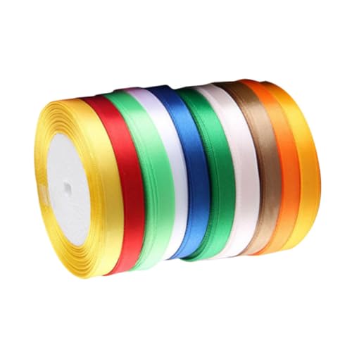 ARTSEWPLY 12 Stück Teiliges Breites Polyester Satin Geschenkband Langlebiges Farbenfrohes Schleifenband für Hochzeitsdekoration Party Deko und DIY Bastelarbeiten Zufällige Zufällige Farbe ARTSEWPLY 12 Stück Teiliges Breites Polyester Satin Geschenkband Langlebiges Farbenfrohes Schleifenband für Hochzeitsdekoration Party Deko und DIY Bastelarbeiten Zufällige Zufällige Farbe von ARTSEWPLY