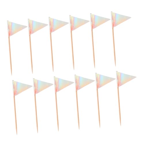 ARTSEWPLY 12 Stück Teiliges Cake Dessert Toothpick Flags Dekorative Dreieckige Food Flag Picks Stabile Cupcake Topper für Kuchen Obst Snacks Vielseitig für Party Hochzeit Geburtstag Tragbar ARTSEWPLY 12 Stück Teiliges Cake Dessert Toothpick Flags Dekorative Dreieckige Food Flag Picks Stabile Cupcake Topper für Kuchen Obst Snacks Vielseitig für Party Hochzeit Geburtstag Tragbar von ARTSEWPLY