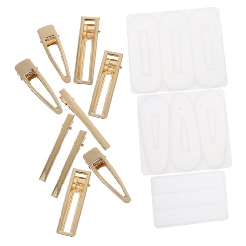 ARTSEWPLY 12 Stück Teiliges DIY Silikon Haarspangen Form Set Flexible Reißfeste Epoxidharz Gießformen für Schmuckherstellung Formen und Metallhaarbügeln Wiederverwendbar Einfaches Entformen ARTSEWPLY 12 Stück Teiliges DIY Silikon Haarspangen Form Set Flexible Reißfeste Epoxidharz Gießformen für Schmuckherstellung Formen und Metallhaarbügeln Wiederverwendbar Einfaches Entformen von ARTSEWPLY
