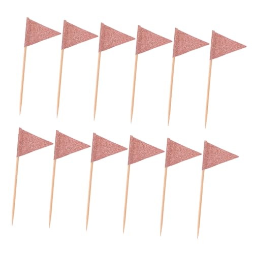 ARTSEWPLY 12 Stück Teiliges Dreieckige Cupcake Dekorationsflaggen aus Roségold für Kuchen Früchte Snacks Stabile Party Picks für Geburtstags Hochzeitsfest Feier ARTSEWPLY 12 Stück Teiliges Dreieckige Cupcake Dekorationsflaggen aus Roségold für Kuchen Früchte Snacks Stabile Party Picks für Geburtstags Hochzeitsfest Feier von ARTSEWPLY