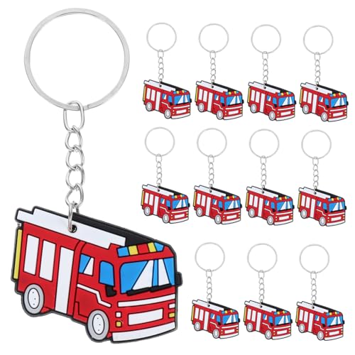 ARTSEWPLY 12 Stück Teiliges Feuerwehrauto Schlüsselanhänger Feuerwehrmann Party Deko Kindergeburtstag Mitgebsel Rucksackanhänger Vielseitig Nutzbar für Jungen Mädchen ARTSEWPLY 12 Stück Teiliges Feuerwehrauto Schlüsselanhänger Feuerwehrmann Party Deko Kindergeburtstag Mitgebsel Rucksackanhänger Vielseitig Nutzbar für Jungen Mädchen von ARTSEWPLY
