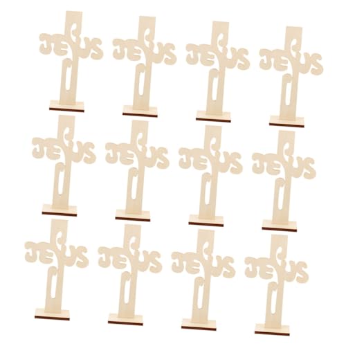 ARTSEWPLY 12 Stück Teiliges Holzkreuz Basteln aus Stabiler Holzplatte Glatte Oberfläche Vielseitige Diy-holzdeko zum Bemalen und Verzieren für Hochzeit Party und Wohnkultur ARTSEWPLY 12 Stück Teiliges Holzkreuz Basteln aus Stabiler Holzplatte Glatte Oberfläche Vielseitige Diy-holzdeko zum Bemalen und Verzieren für Hochzeit Party und Wohnkultur von ARTSEWPLY