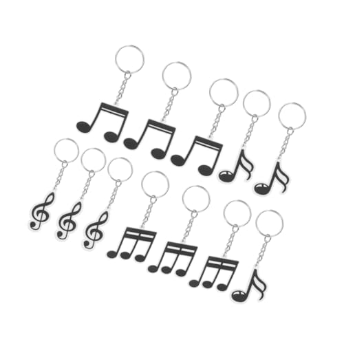 ARTSEWPLY 12 Stück Teiliges Musiknoten Schlüsselanhänger Set aus Robustem PVC Umweltfreundlich als Partygeschenke für Musikpartys Konzerte Tanzveranstaltungen Interaktive und Langlebige ARTSEWPLY 12 Stück Teiliges Musiknoten Schlüsselanhänger Set aus Robustem PVC Umweltfreundlich als Partygeschenke für Musikpartys Konzerte Tanzveranstaltungen Interaktive und Langlebige von ARTSEWPLY