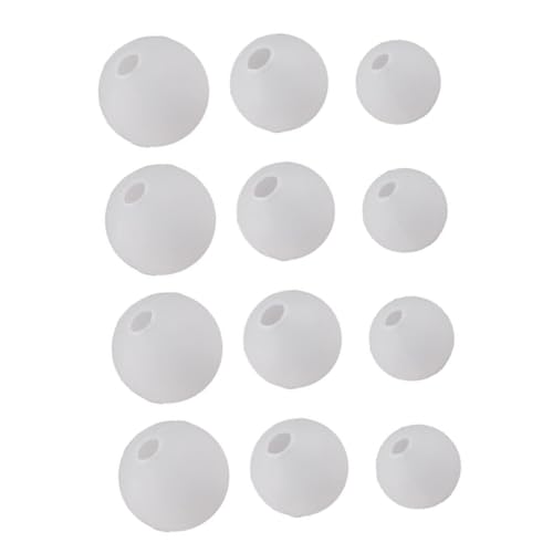 ARTSEWPLY 12 Stück Teiliges Runde Silikonformen für Epoxidharz DIY Basteln Transparente Kugel Gießformen in Langlebige Silikonmoulds für Schmuckherstellung und Kreative Resinprojekte ARTSEWPLY 12 Stück Teiliges Runde Silikonformen für Epoxidharz DIY Basteln Transparente Kugel Gießformen in Langlebige Silikonmoulds für Schmuckherstellung und Kreative Resinprojekte von ARTSEWPLY