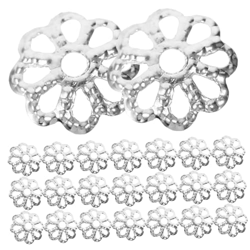 ARTSEWPLY 1200Stücke DIY Perlenkappen Blütenförmig Armbänder und Abstandshalter für Schmuckherstellung Bastelmaterialien von ARTSEWPLY
