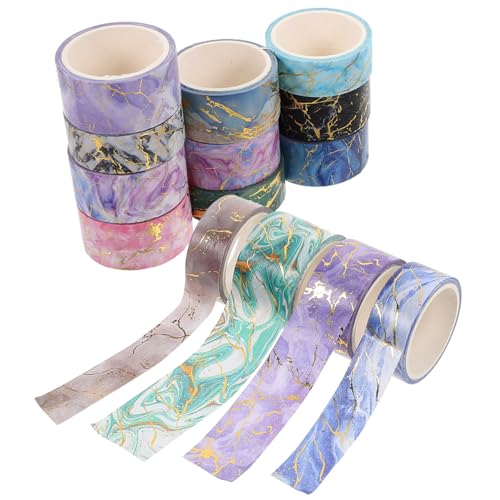 ARTSEWPLY 14Rollen Washi Tape Marmordesign Dekoratives DIY Klebeband Pastellfarben für Scrapbooking Geschenkgestaltung und Bastelprojekte ARTSEWPLY 14Rollen Washi Tape Marmordesign Dekoratives DIY Klebeband Pastellfarben für Scrapbooking Geschenkgestaltung und Bastelprojekte von ARTSEWPLY