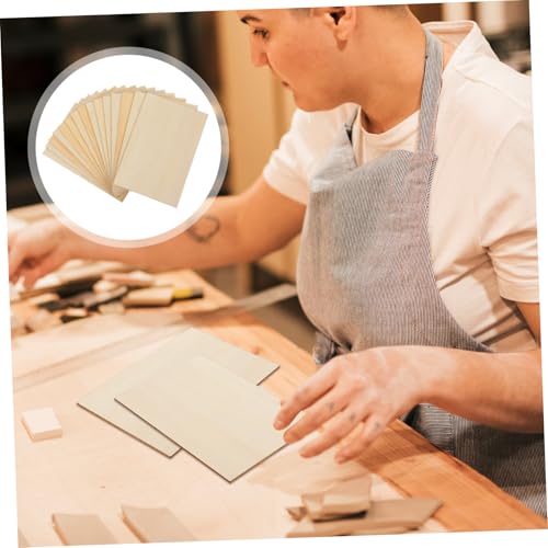ARTSEWPLY 15 Stück Teiliges Unbemalte Rechteckige Holzplatten Glatte Oberfläche DIY Holzscheiben für Basteln Schnitzen Dekoration Stabile Pappelholzstücke ohne ARTSEWPLY 15 Stück Teiliges Unbemalte Rechteckige Holzplatten Glatte Oberfläche DIY Holzscheiben für Basteln Schnitzen Dekoration Stabile Pappelholzstücke ohne von ARTSEWPLY