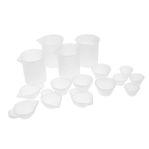 ARTSEWPLY 16 Stk. Kleberbecher -Set Mischen Mini Epoxidwerkzeuge zur Schmuckherstellung Wiederverwendbare Tasse Malen Sie gieße Tassen Trennbecher Tasse Kleber DIY-Epoxid-Spenderbecher ARTSEWPLY 16 Stk. Kleberbecher -Set Mischen Mini Epoxidwerkzeuge zur Schmuckherstellung Wiederverwendbare Tasse Malen Sie gieße Tassen Trennbecher Tasse Kleber DIY-Epoxid-Spenderbecher von ARTSEWPLY