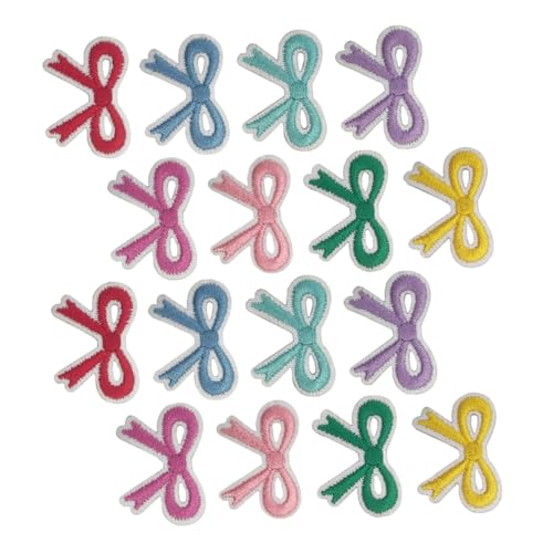 ARTSEWPLY 16 Stück Teiliges Schleifenstoffflicken Bestickte Bügelflicken aus Polyester Strapazierfähig und Farbintensiv Vielseitig für DIY Kleidung Rucksäcke Schuhe Hüte Kreative ARTSEWPLY 16 Stück Teiliges Schleifenstoffflicken Bestickte Bügelflicken aus Polyester Strapazierfähig und Farbintensiv Vielseitig für DIY Kleidung Rucksäcke Schuhe Hüte Kreative von ARTSEWPLY