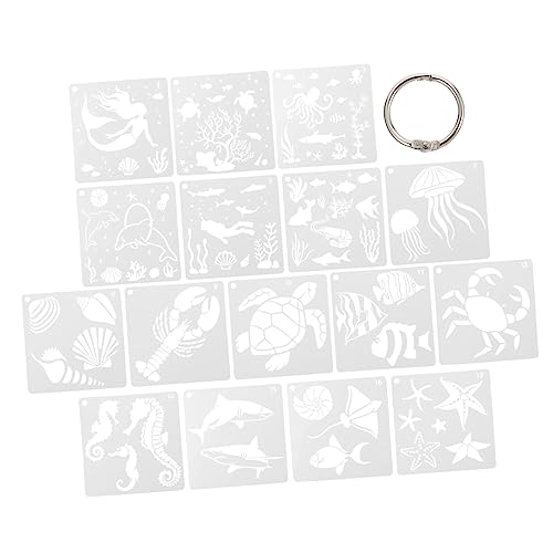 ARTSEWPLY 16Stücke Teiliges Schablonen für Wand und Möbelmalerei im Thema Wiederverwendbare Malvorlagen für DIY Projekte Bastelarbeiten und Wohnkultur ARTSEWPLY 16Stücke Teiliges Schablonen für Wand und Möbelmalerei im Thema Wiederverwendbare Malvorlagen für DIY Projekte Bastelarbeiten und Wohnkultur von ARTSEWPLY