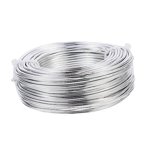 ARTSEWPLY 1Rolle Aluminiumdraht für Schmuckherstellung Flexibler Basteldraht für DIY Projekte Langlebig Herstellen von Ringen Ohrringen ARTSEWPLY 1Rolle Aluminiumdraht für Schmuckherstellung Flexibler Basteldraht für DIY Projekte Langlebig Herstellen von Ringen Ohrringen von ARTSEWPLY
