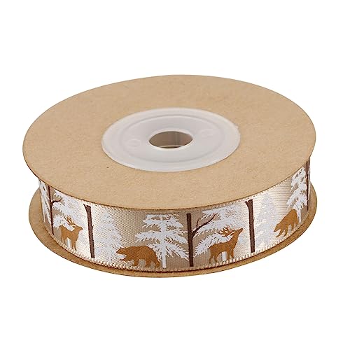 ARTSEWPLY 1Rolle Weihnachts Design Band mit Tiermotiven Festliches Dekoband für Bastelprojekte und Weihnachtsdekoration Verarbeitung und Lebendige Farben ARTSEWPLY 1Rolle Weihnachts Design Band mit Tiermotiven Festliches Dekoband für Bastelprojekte und Weihnachtsdekoration Verarbeitung und Lebendige Farben von ARTSEWPLY