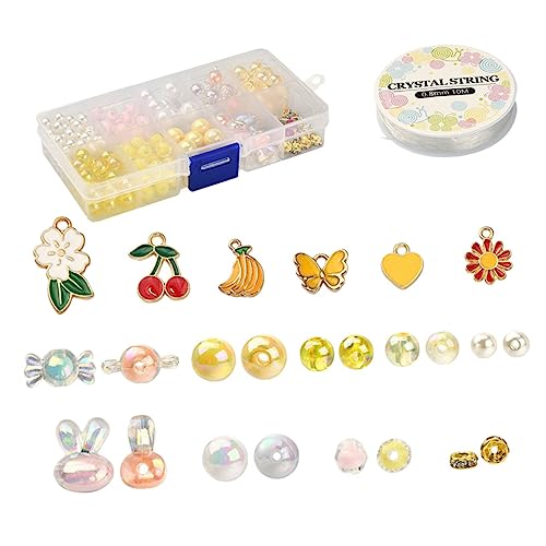 ARTSEWPLY 1Satz DIY Armband Making Kit Charme Schmuckherstellung mit Verschiedenen Farben und Stilen für Bastelprojekte und Designs von Armbändern ARTSEWPLY 1Satz DIY Armband Making Kit Charme Schmuckherstellung mit Verschiedenen Farben und Stilen für Bastelprojekte und Designs von Armbändern von ARTSEWPLY