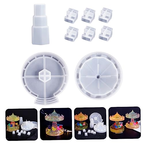 ARTSEWPLY 1Satz Giant Silikonform für DIY Flexibles Epoxidharz Gießset mit Zubehörteilen Wiederverwendbar und Antihaftbeschichtet für Projekte und von ARTSEWPLY