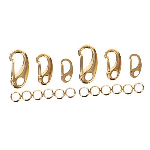 ARTSEWPLY 1Satz Lobster Schlüsselringe Handgefertigte Schmuckverschlüsse für Armbänder und DIY Kunsthandwerk Robuste und Langlebige Schnallen für Sicheres Halten von ARTSEWPLY