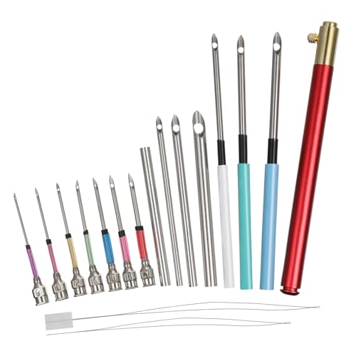 ARTSEWPLY 1Satz Teiliges Sticknadeln Set für Anfänger und Profis Tragbares und Robustes Werkzeug für Stickprojekte Einfädler für Handarbeiten und DIY Projekte von ARTSEWPLY