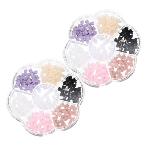 ARTSEWPLY 2 Boxen Boxen Schleifen Nail Charms für Acrylic Nails Dekorative Schleifen Nagelkunst Anhänger Eleganter DIY Nagelschmuck für Frauen und Mädchen Vielseitig für Party und Alltag ARTSEWPLY 2 Boxen Boxen Schleifen Nail Charms für Acrylic Nails Dekorative Schleifen Nagelkunst Anhänger Eleganter DIY Nagelschmuck für Frauen und Mädchen Vielseitig für Party und Alltag von ARTSEWPLY