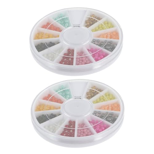 ARTSEWPLY 2 Karton Caviar Beads Nagelperlen für DIY Nail Art Farben Kleine Farbige Perlen für Kreative Nagelgestaltung Dekorative Face Glitter und Nail Decal Zubehör für Professionelle und ARTSEWPLY 2 Karton Caviar Beads Nagelperlen für DIY Nail Art Farben Kleine Farbige Perlen für Kreative Nagelgestaltung Dekorative Face Glitter und Nail Decal Zubehör für Professionelle und von ARTSEWPLY