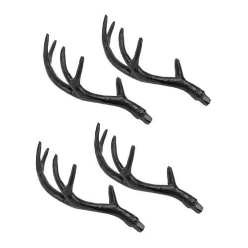 ARTSEWPLY 2 Paare Kunststoff Geweih Haarreif DIY Bastelset Mittlere Schwarze Hirschhörner Haarschmuck für Weihnachtsfeier Halloween und Festliche Dekoration Langlebig und Kreativ Gestaltet ARTSEWPLY 2 Paare Kunststoff Geweih Haarreif DIY Bastelset Mittlere Schwarze Hirschhörner Haarschmuck für Weihnachtsfeier Halloween und Festliche Dekoration Langlebig und Kreativ Gestaltet von ARTSEWPLY