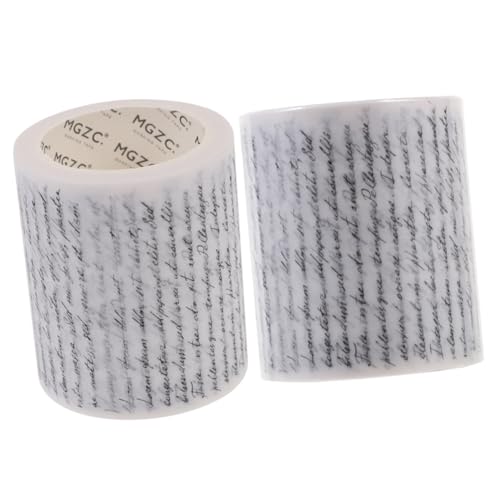 ARTSEWPLY 2 Rollen Washi Tape Retro Scrapbooking Klebeband Dekoratives DIY Bastelband Leicht Tragbar Für Tagebücher Planer Kartengestaltung ARTSEWPLY 2 Rollen Washi Tape Retro Scrapbooking Klebeband Dekoratives DIY Bastelband Leicht Tragbar Für Tagebücher Planer Kartengestaltung von ARTSEWPLY