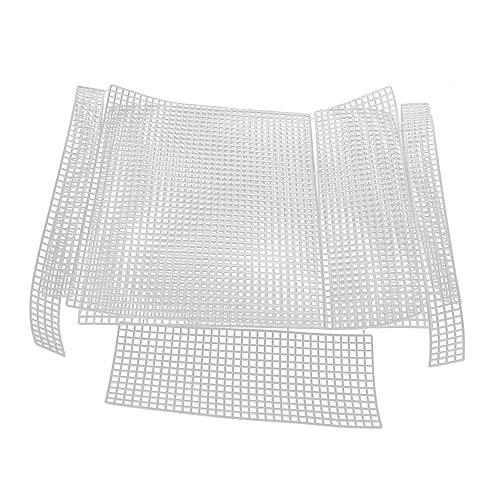 ARTSEWPLY 2 Sätze DIY Kunststoffgitter Platten für Taschenherstellung Teiliges Zuschneidbares mit Löchern für Einfaches Stricken von Handtaschen Langlebig und Flexibel ARTSEWPLY 2 Sätze DIY Kunststoffgitter Platten für Taschenherstellung Teiliges Zuschneidbares mit Löchern für Einfaches Stricken von Handtaschen Langlebig und Flexibel von ARTSEWPLY