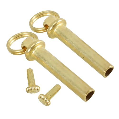 ARTSEWPLY 2 Sätze Faltfächer Ersatznieten aus Metall Goldfarbene Handfächer Achsteile Reparatur Zubehör für Faltbare Papierfächer Robust und Langlebig von ARTSEWPLY