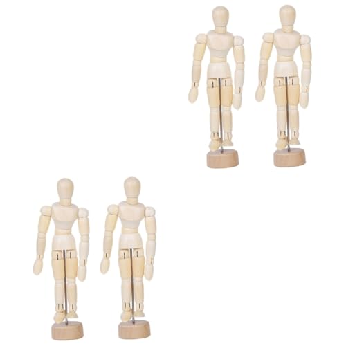 ARTSEWPLY 2 Sätze Holzgliederpuppe Gelenke Beweglich Teilig Künstler Modell Figur Dekoration Skizzieren Lernen Kreativ 2 Stücke * ARTSEWPLY 2 Sätze Holzgliederpuppe Gelenke Beweglich Teilig Künstler Modell Figur Dekoration Skizzieren Lernen Kreativ 2 Stücke * von ARTSEWPLY