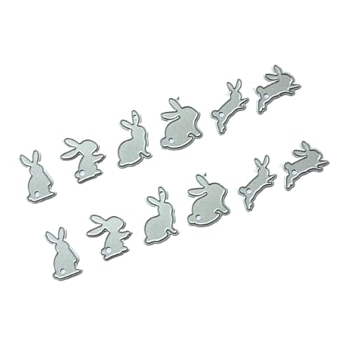 ARTSEWPLY 2 Satz Teiliges Mini Hasen Stanzschablonen aus Carbonstahl Langlebige Ostern Papier Stanzformen Detailreiche Kartenvorlagen für Scrapbooking Fotoalben Grußkarten Kinderfreundlich ARTSEWPLY 2 Satz Teiliges Mini Hasen Stanzschablonen aus Carbonstahl Langlebige Ostern Papier Stanzformen Detailreiche Kartenvorlagen für Scrapbooking Fotoalben Grußkarten Kinderfreundlich von ARTSEWPLY